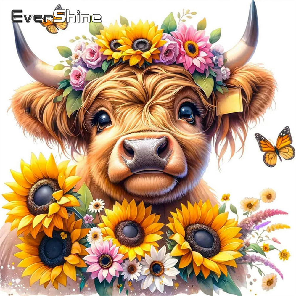 Embroidery Unique Design - Evershine Haft Krzyżykowy z Nadrukiem, Motyw