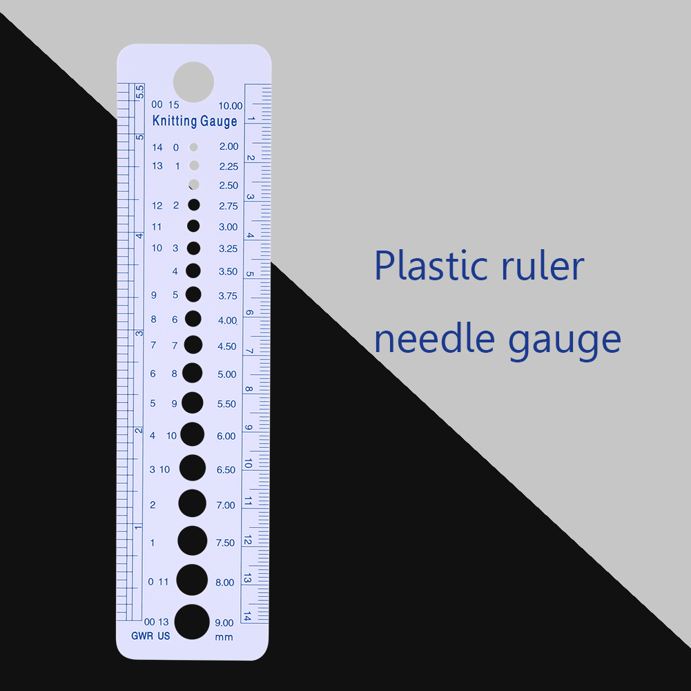Embroidery Needle - Linijka do patchworku, plastikowa linijka do