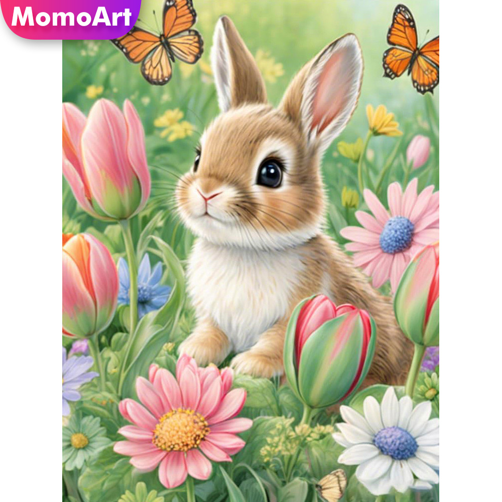 Embroidery Unique Design - Zestaw do haftu krzyżykowego Momoart Zwierzęta