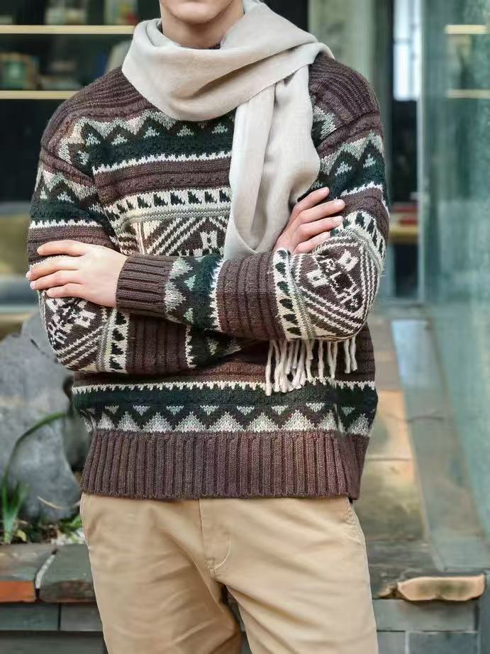 Wiosenno-jesienny sweter damsk – Embroidery Flower Pattern recenzja i cena