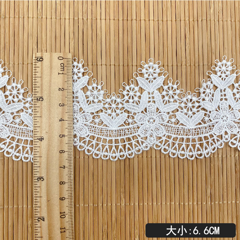 2 jardy 6,6 cm haftowany kwiat – Embroidery Ribbon recenzja i cena