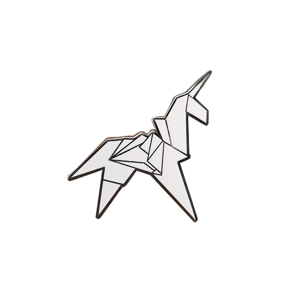 Odznaka Origami Unicorn Blade  – Embroidery Unicorn recenzja i cena