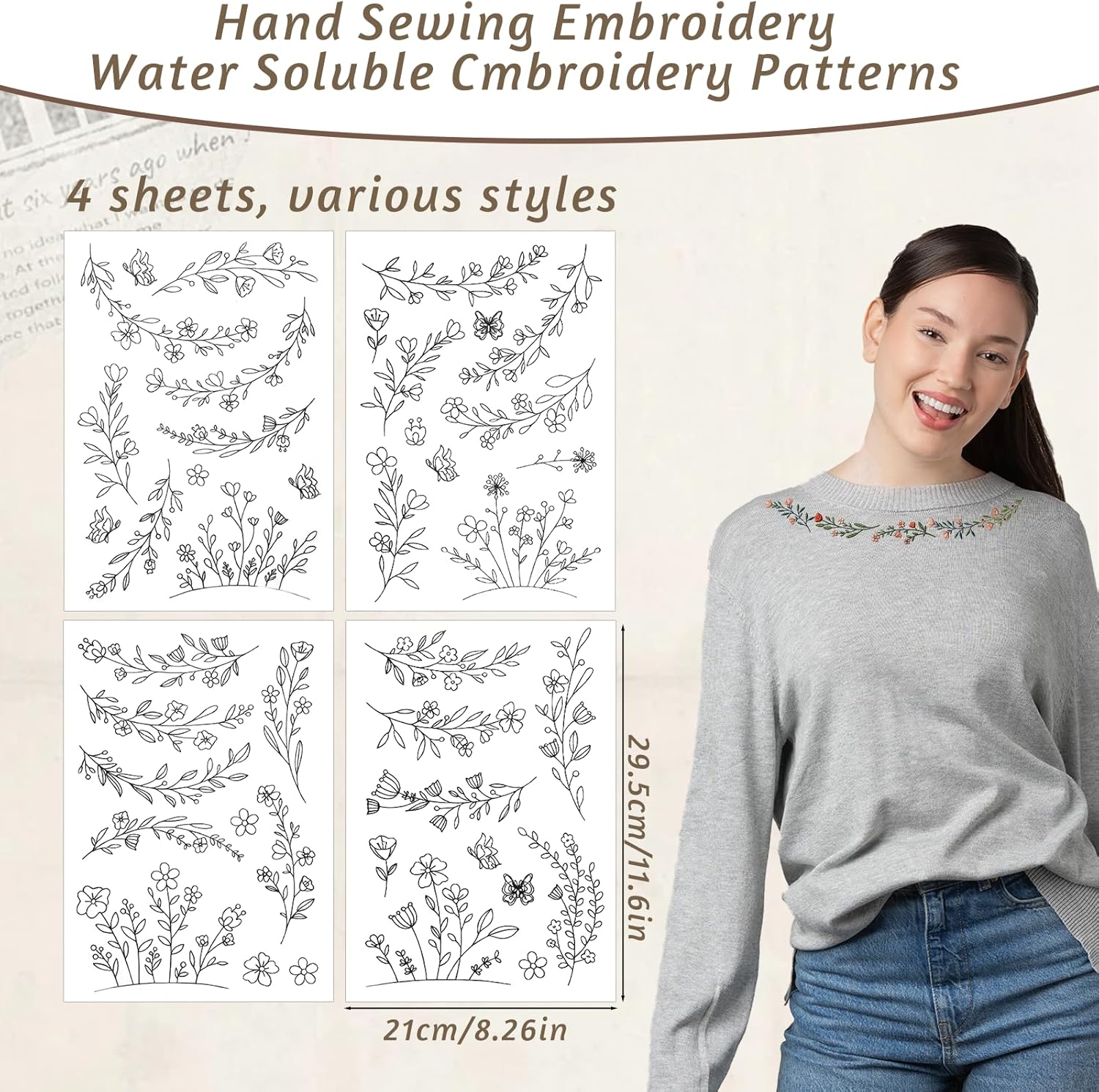 Papier do haftowania rozpuszcz – Embroidery Lovers recenzja i cena