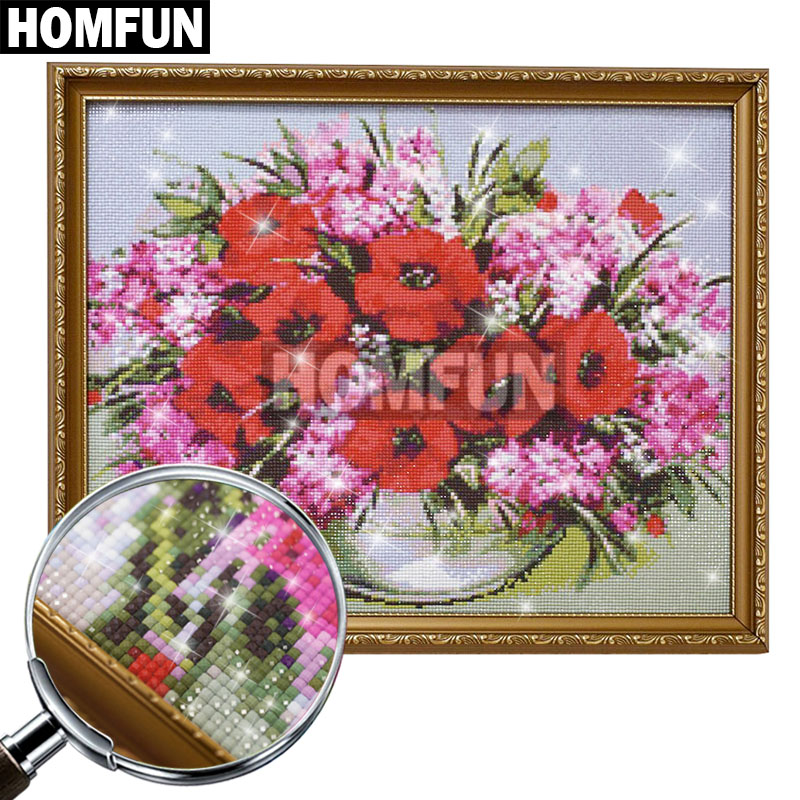 HOMFUN 5D wzór diamentowy Rhin – Embroidery Roll Pattern recenzja i cena