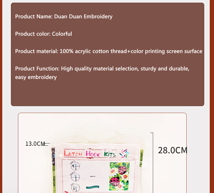 Zestaw do haftu na rzep z moty – Embroidery Kiss recenzja i cena