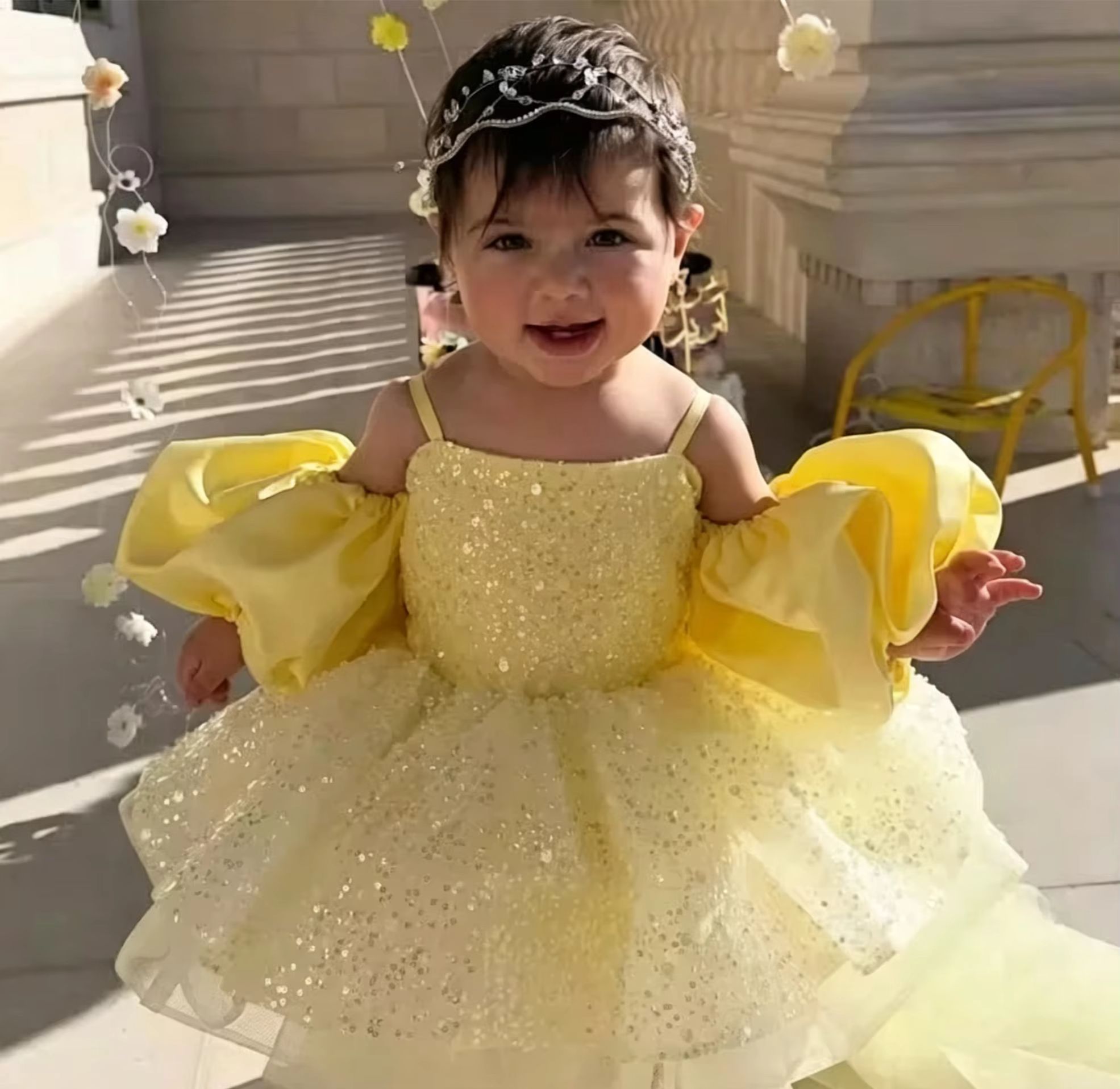 Urocze Żółte Sukienki dla Druh – Embroidery Yellow Dress recenzja i cena