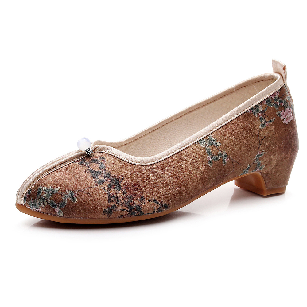 Veowalk Miękkie, vintage'owe,  – Embroidery Shoes recenzja i cena