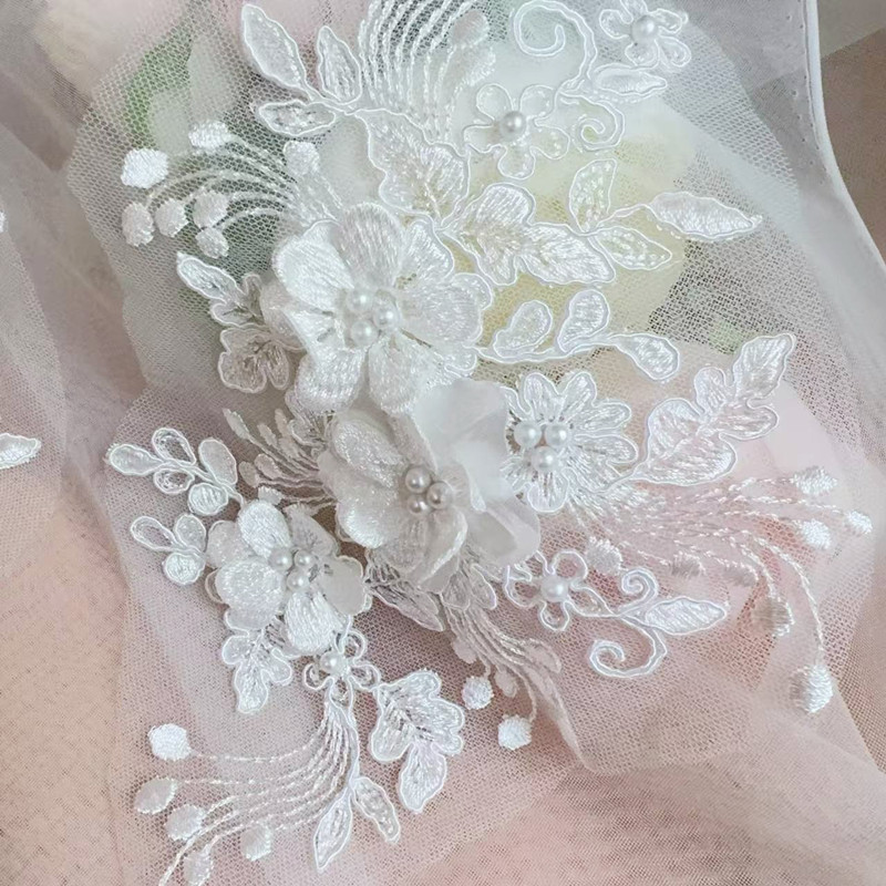 2 SZTUKI = 1 Para, Haftowany s – Embroidery Flower Pattern recenzja i cena