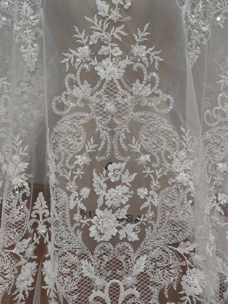 Tkanina ślubna wysokiej jakośc – Embroidery Gradient recenzja i cena