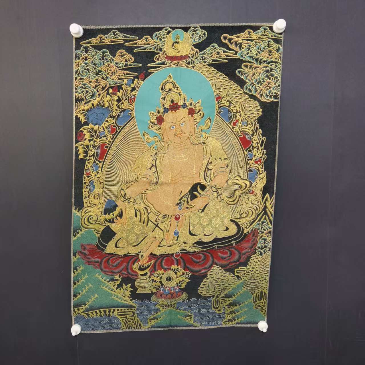 35-calowy Thangka Haftowany, T – Embroidery Yellow recenzja i cena