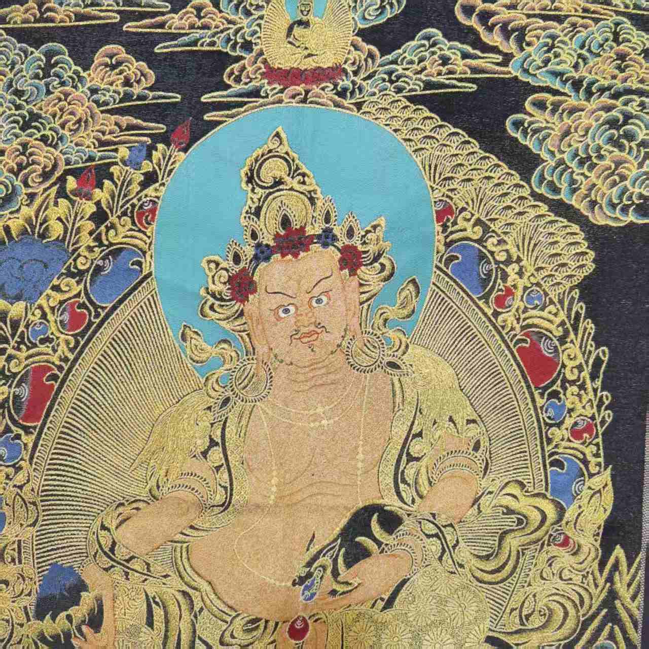 35-calowy Thangka Haftowany, T – Embroidery Yellow recenzja i cena