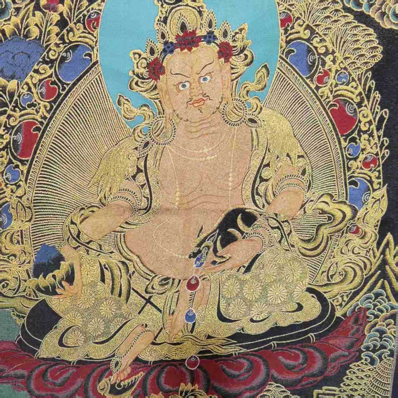 35-calowy Thangka Haftowany, T – Embroidery Yellow recenzja i cena