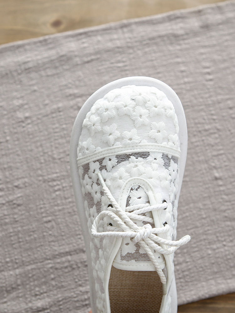Oddychające ażurowe chodaki z  – Embroidery Shoes recenzja i cena