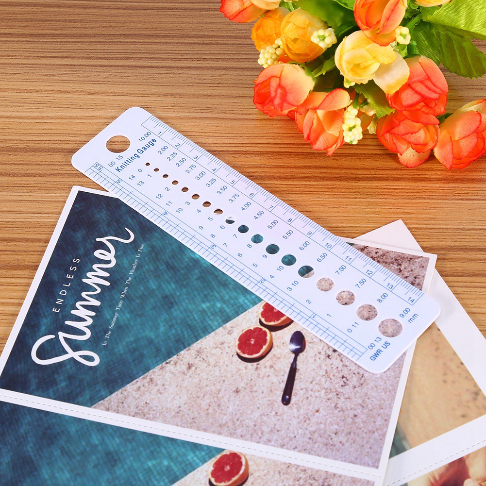 Linijka do patchworku, plastik – Embroidery Needle recenzja i cena
