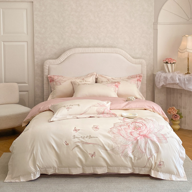 Luksusowy zestaw pościeli z eg – Embroidery Quilt Cover recenzja i cena