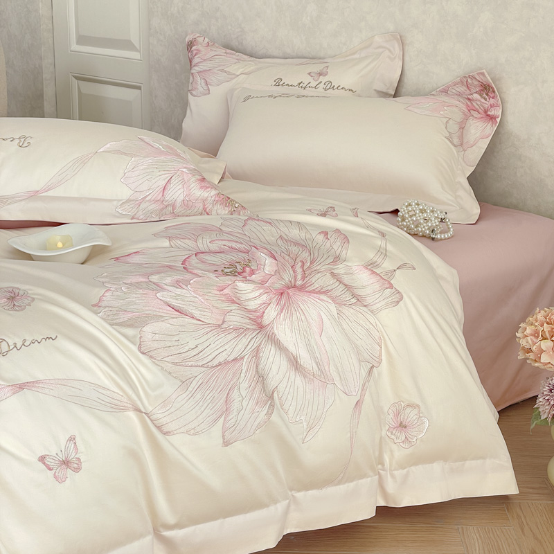 Luksusowy zestaw pościeli z eg – Embroidery Quilt Cover recenzja i cena