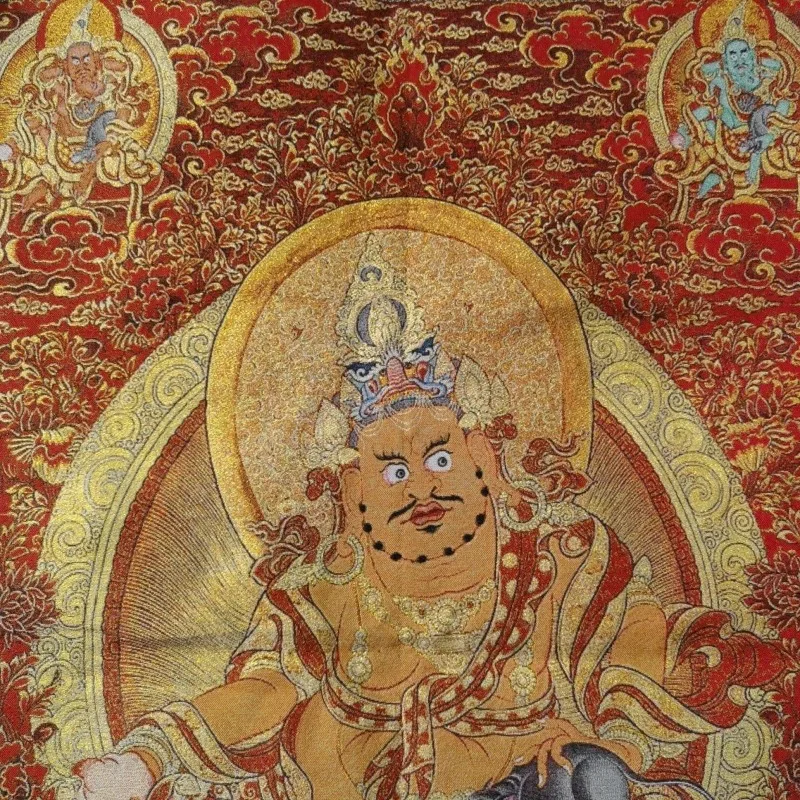 Tybetański buddyzm Żółta Statu – Embroidery Yellow recenzja i cena