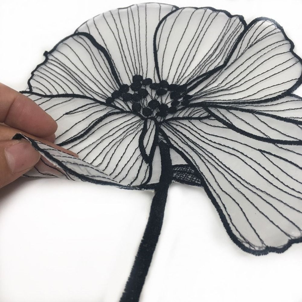 Naszywka haftowana, aplikacja  – Embroidery On Black Shirt recenzja i cena