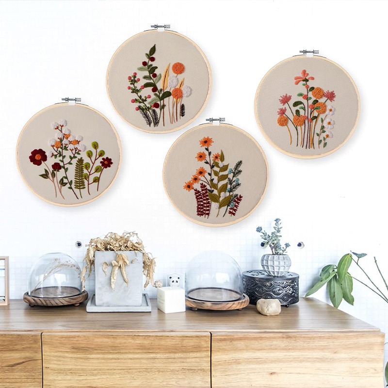 Wzór roślinny 3D, zestaw do ha – Embroidery Lovers recenzja i cena