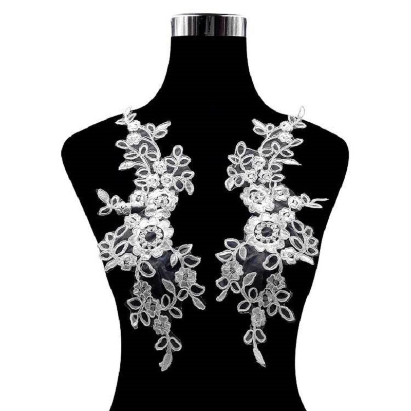 1 para haftów na kwiatowy wzór – Embroidery Flower Pattern recenzja i cena