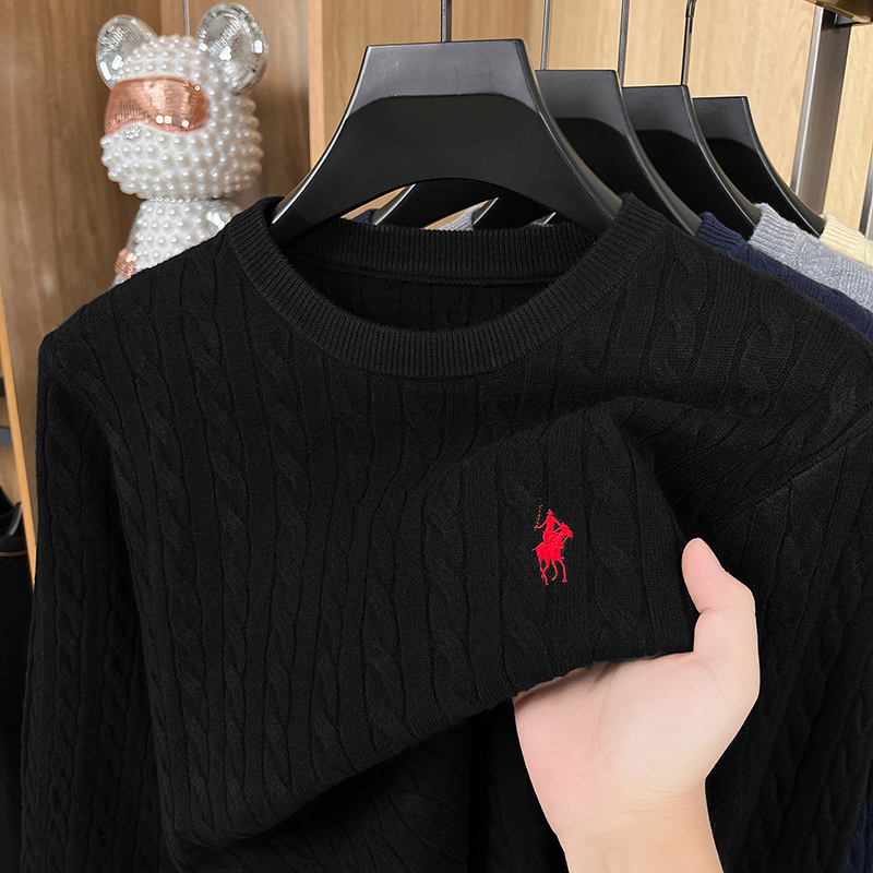 Unikatowy sweter męski z żakar – Embroidery Unique Design recenzja i cena