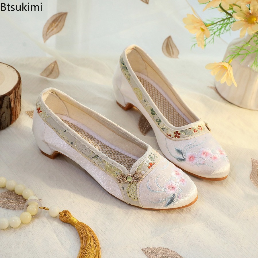 Nowe damskie buty 2026, etnicz – Embroidery Shoes recenzja i cena