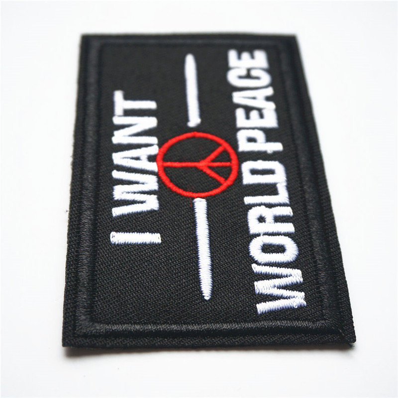 8x5 CM czarny haft żelazko na  – Embroidery On Black Shirt recenzja i cena