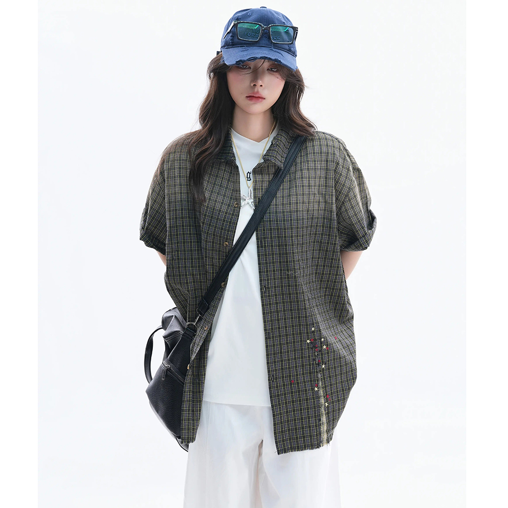 Damskie bluzki i koszule w sty – Embroidery Gradient recenzja i cena