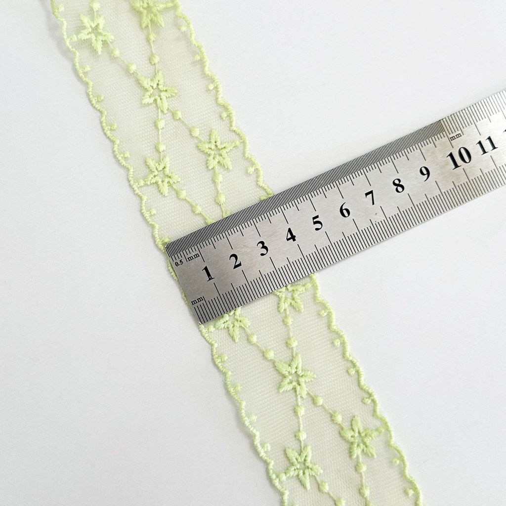 Wstążka z haftowanymi gwiazdam – Embroidery Ribbon recenzja i cena
