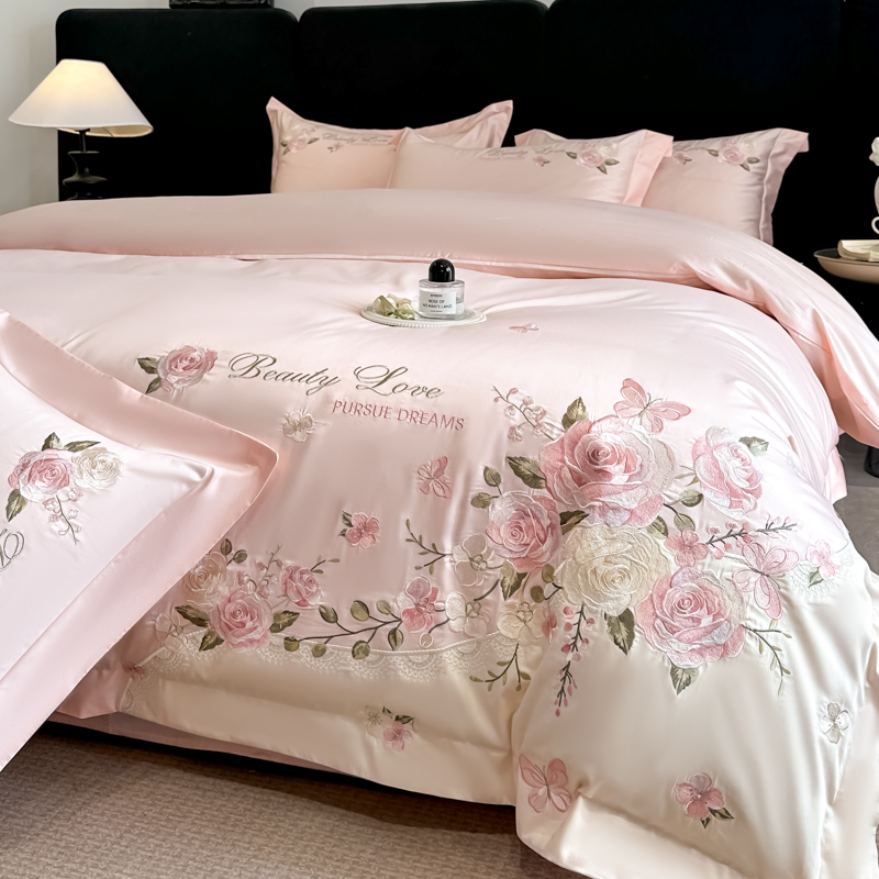 Luksusowy zestaw pościeli ze 1 – Embroidery Quilt Cover recenzja i cena