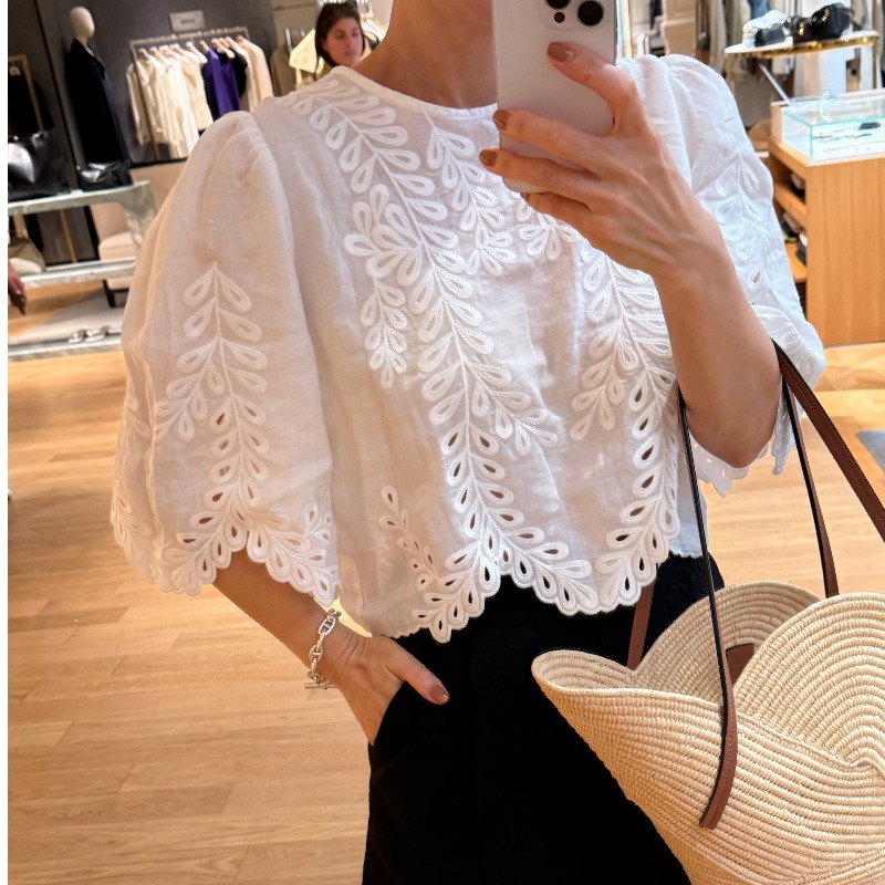 Koszula w stylu francuskim z o – Embroidery Unique Design recenzja i cena