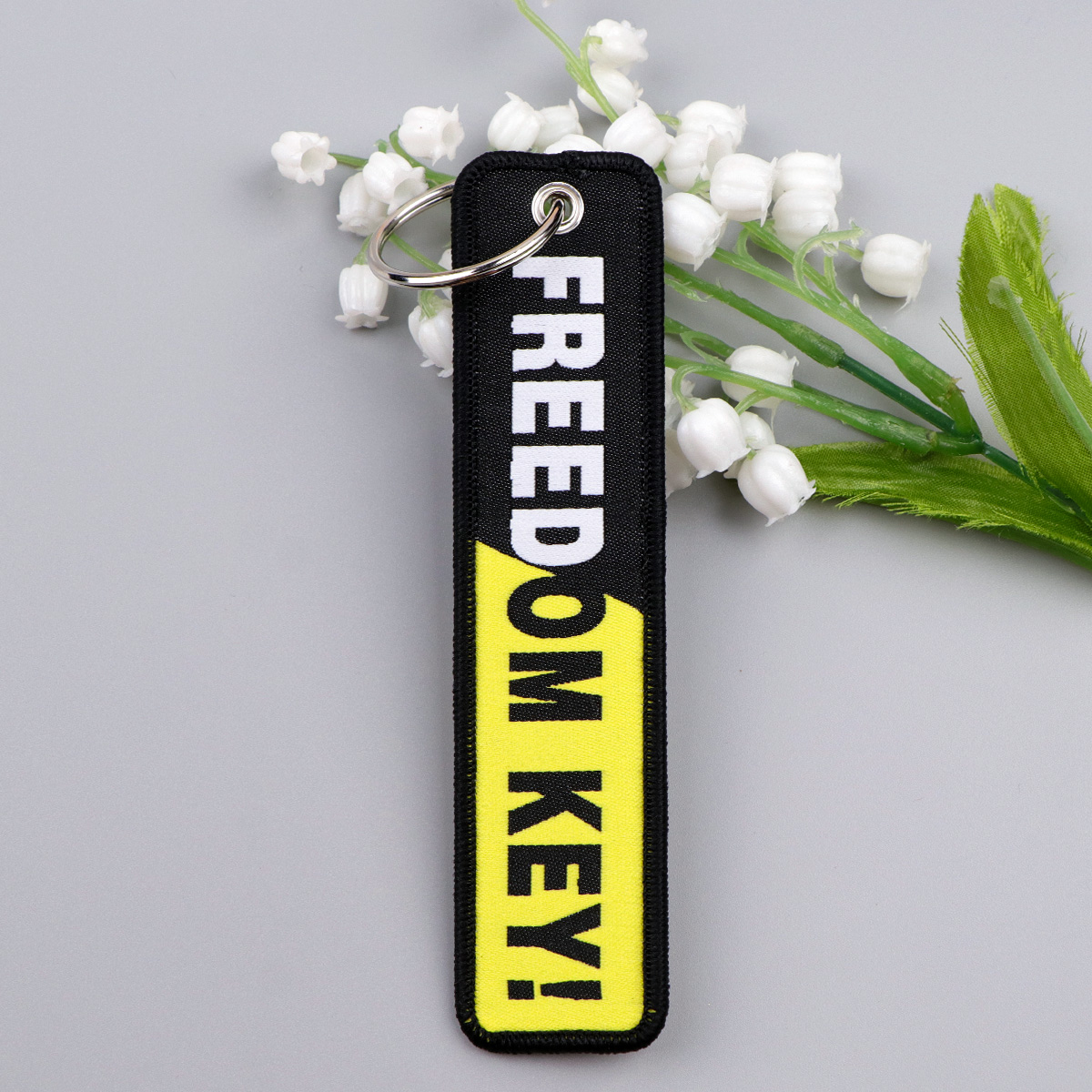 1 szt. Hurtowo Śmieszny Brelok – Embroidery Quote recenzja i cena