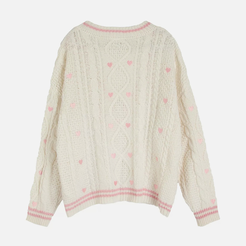Kardigan Lover z różową naszyw – Embroidery Lovers recenzja i cena