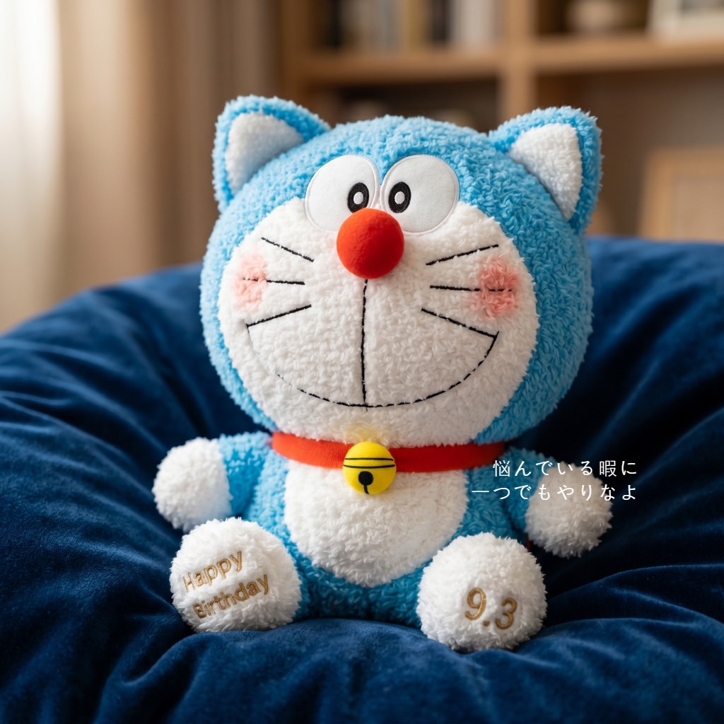Urocza pluszowa lalka Doraemon – Embroidery Lovers recenzja i cena