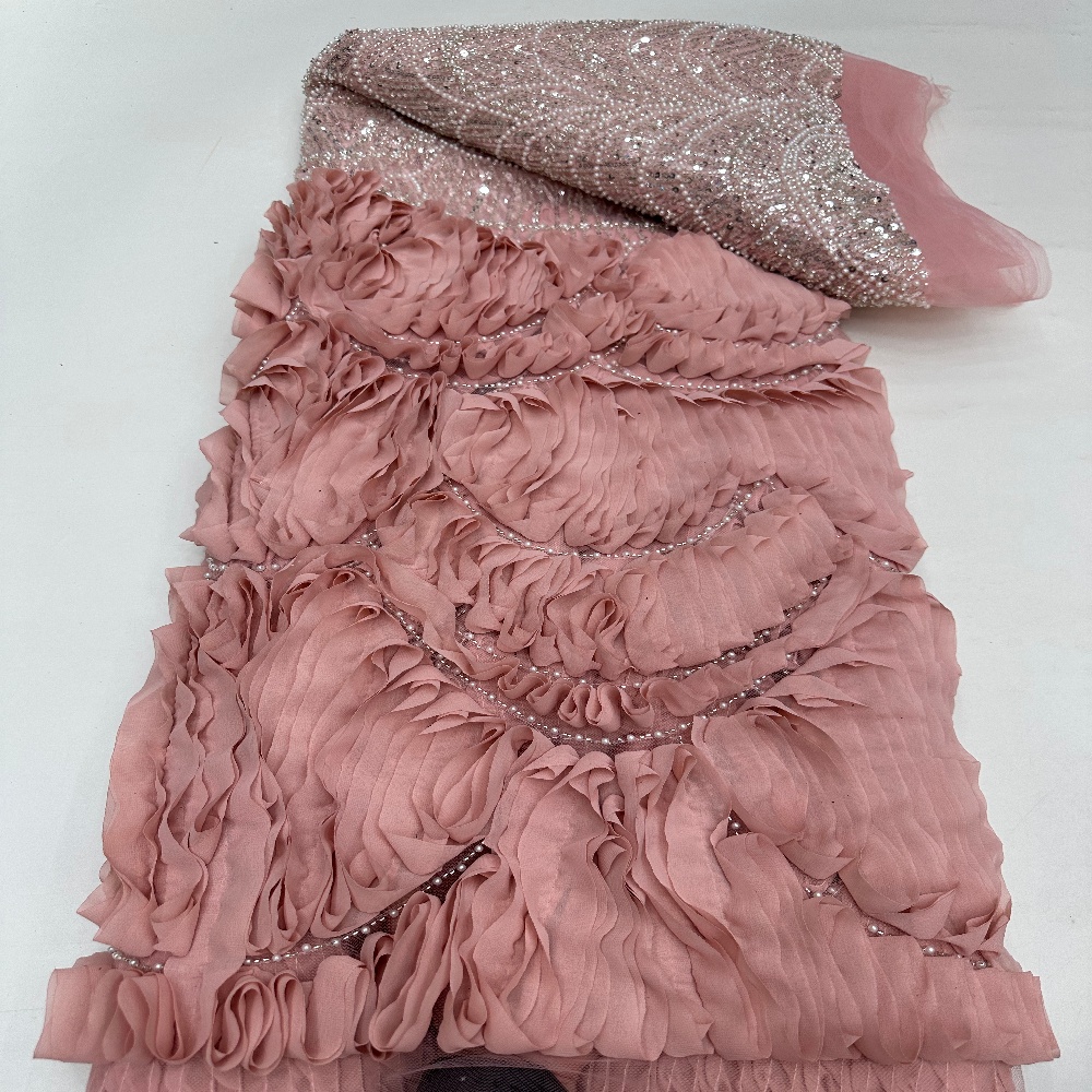 Luksusowa afrykańska koronka z – Embroidery Gradient recenzja i cena