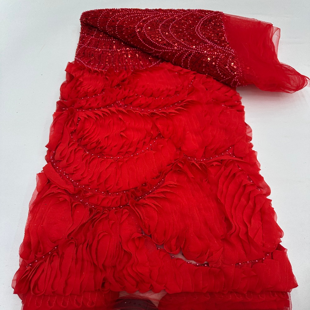 Luksusowa afrykańska koronka z – Embroidery Gradient recenzja i cena