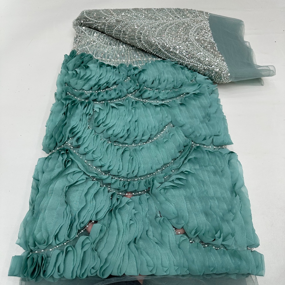 Luksusowa afrykańska koronka z – Embroidery Gradient recenzja i cena