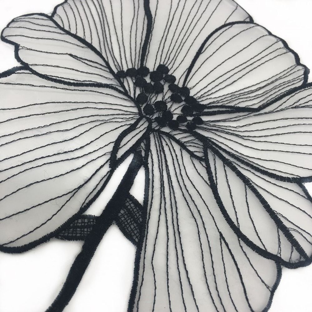 Naszywki haftowane na ubrania, – Embroidery On Black Shirt recenzja i cena